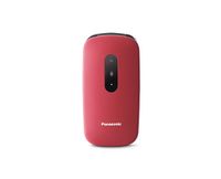 Panasonic KX-TU446EXR Mobiele Senioren Telefoon - Rood - Actie!