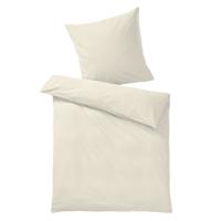 Katoen-linnen beddengoed-collectie, parelmoer 40 x 80 cm