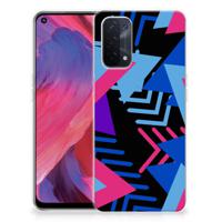 OPPO A93 5G TPU Hoesje Funky Triangle