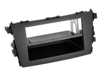 2-DIN Paneel met pocket Suzuki Celerio 2014-2018 Kleur: Zwart