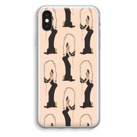 Pop Some Kim: iPhone XS Transparant Hoesje