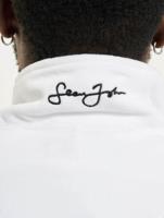 Sean John / Zomerjas Classic Logo Essential Velours in wit