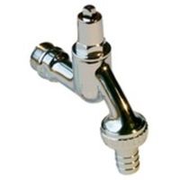 Nemo Go dubbele dienstkraan met sleutel 1/2M mat verchroomd 190903