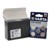 Batterij Varta knoopcel CR2025 lithium blister à 5stuk | 10 stuks