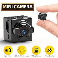 mini dv camera met hd ir nachtzicht bewegingsdetectie draadloze video-opname - perfect voor buitensporten opname vanuit de lucht miniinthebox