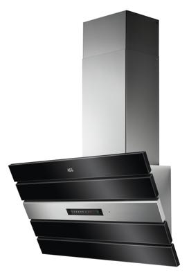 AEG DVK6980HB Muurmontage Zwart, Roestvrijstaal 720 m³/uur A+