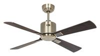 CasaFan ECO Neo III Plafondventilator met wifi, 944111W, 103 cm, antieke messing motor, omkeerbare vleugels, walnoot en kersenboom