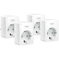 TAPO P100 Mini Smart Wifi-stopcontact (4 pack) Schakel stekkerdoos