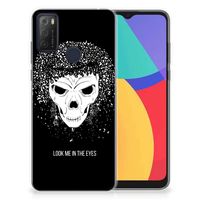 Silicone Back Case Alcatel 1S (2021) Skull Hair