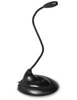 LogiLink Multimedia microfoon met standaard, zwart