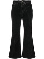 Stella McCartney jean évasé à coupe courte - Noir