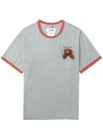 Doublet t-shirt en coton à motif Teddy Bear - Gris