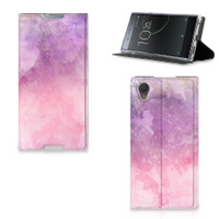 Bookcase Sony Xperia L1 Pink Purple Paint - thumbnail