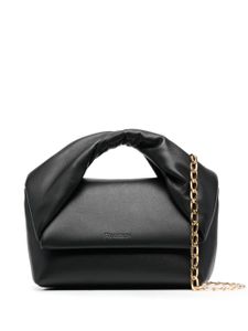 JW Anderson sac à bandoulière Twister médium en cuir - Noir