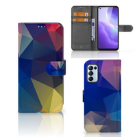 OPPO Find X3 Lite Book Case Polygon Dark - thumbnail