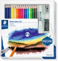 Staedtler Watercolour Set, set van 18 stuks - thumbnail