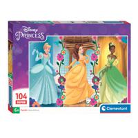 Clementoni Legpuzzel Super Color Prinses, 104st. - thumbnail