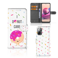 Xiaomi Redmi Note 10/10T 5G | Poco M3 Pro Book Cover Donut Roze