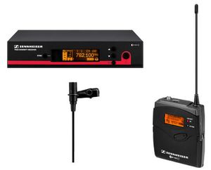 Sennheiser ew 112 G3 Zwart Microfoon voor podiumpresentaties