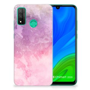 Hoesje maken Huawei P Smart 2020 Pink Purple Paint