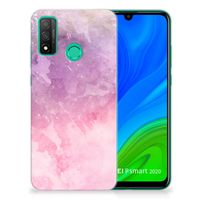 Hoesje maken Huawei P Smart 2020 Pink Purple Paint