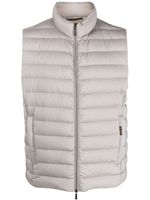 Moorer Calaf-S3 zip-up padded gilet - Tons neutres