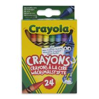 Crayola Waskrijtjes, 24st. - thumbnail