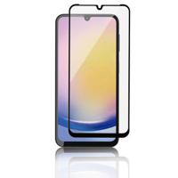 Samsung Galaxy A24 4G/A25 Panzer Premium Full-Fit Glazen Screenprotector - 9H - Zwart - thumbnail