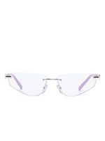 Dolce & Gabbana Eyewear lunettes de soleil tintées à monture carrée - Violet