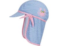 Playshoes zwemcap Krab Blauw Roze Maat