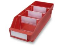 443635 Stellingbak ESD Geschikt voor levensmiddelen (b x h x d) 120 x 95 x 300 mm Rood 30 stuk(s)