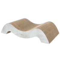 Trixie krabmat karton xxl golf grijs 64X37X11 CM