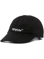 Off-White casquette à logo brodé - Noir