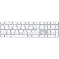 Apple Magic Keyboard met numeriek toetsenblok: Bluetooth, oplaadbaar. Werkt met Mac, iPad of iPhone; Frans, zilver