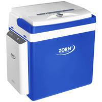 ZORN Cooler Z 26 LNE 7,8 Ah Koelbox Energielabel: E (A - G) Thermo-elektrisch 12 V, 230 V DC/AC Blauw-wit 25 l Koelfunctie: max. 17 °C onder de - thumbnail