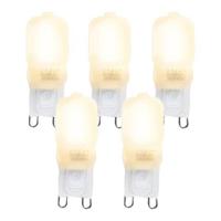 LUEDD Set van 5 G9 LED lampen CUTE PC 2W 200 lm 2700K - thumbnail