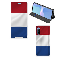 Sony Xperia 10 III Standcase Nederlandse Vlag - thumbnail