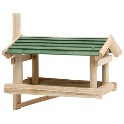 vidaXL Vogelvoeder 35x29,5x21 cm massief hout vidaXL Vogelvoeder 35x29,5x21 cm massief hout