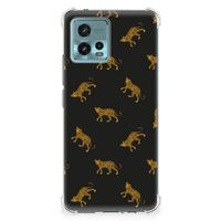 Case Anti-shock voor Motorola Moto G72 Leopards