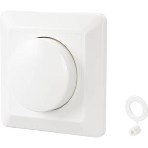 Sygonix SY-4697882 Draaidimmer Geschikt voor lampen: Halogeenlamp, LED-lamp, Gloeilamp