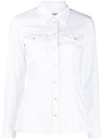 DONDUP chemise stretch à manches longues - Blanc