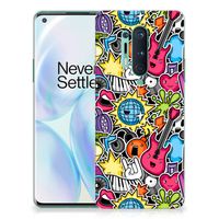 OnePlus 8 Pro Silicone Back Cover Punk Rock