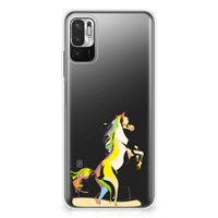 Xiaomi Redmi Note 10/10T 5G | Poco M3 Pro Telefoonhoesje met Naam Horse Color - thumbnail