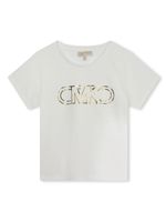 Michael Kors Kids t-shirt en coton à logo imprimé - Blanc