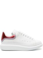 Alexander McQueen baskets Oversize en cuir - Blanc