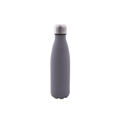 Point-Virgule dubbelwandige isoleerfles uit rvs cementgrijs 500ml Point-Virgule dubbelwandige isoleerfles uit rvs cementgrijs 500ml