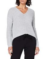 JACQUELINE de YONG Gebreide trui voor dames, JDYNEW, Cloud Dancer/Detail:w. Black Ply, XS