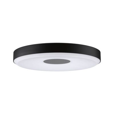 Paulmann 79518 Pane II LED-plafondlamp LED 23 W Zwart, Grijs