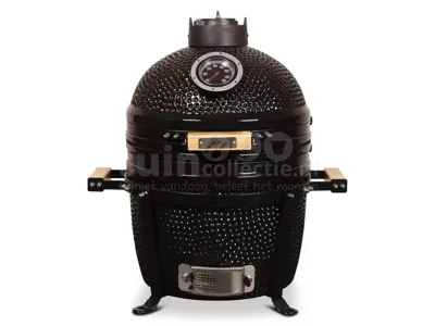 Kamado Barbecue Tafelmodel Black 15 inch