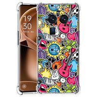 OPPO Find X6 Pro Anti Shock Bumper Case Punk Rock - thumbnail